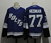 Tampa Bay Lightning #77 Hedman Blue Third Stitched Jersey,baseball caps,new era cap wholesale,wholesale hats